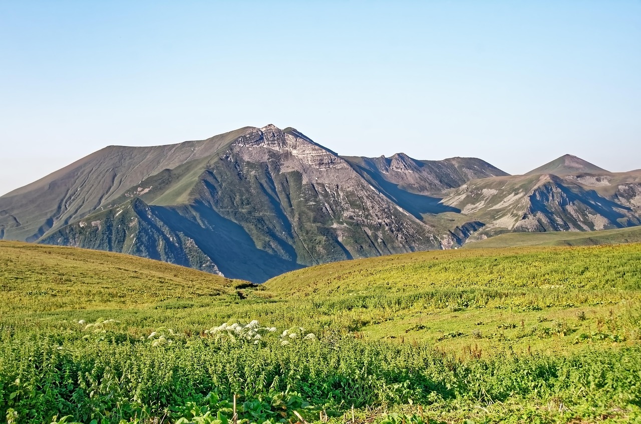 Горный пейзаж дагестана